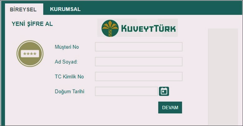 Kuveyttürk hesap açma